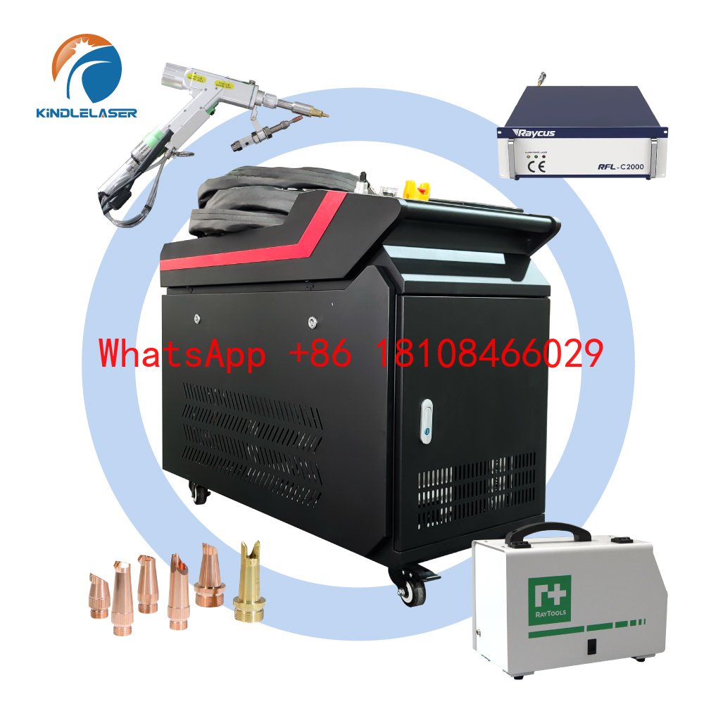 Industrial Handheld Laser Welding Machine - KindleLaser Industrielle Faserlaser-Schweißmaschine mit Handpistole für