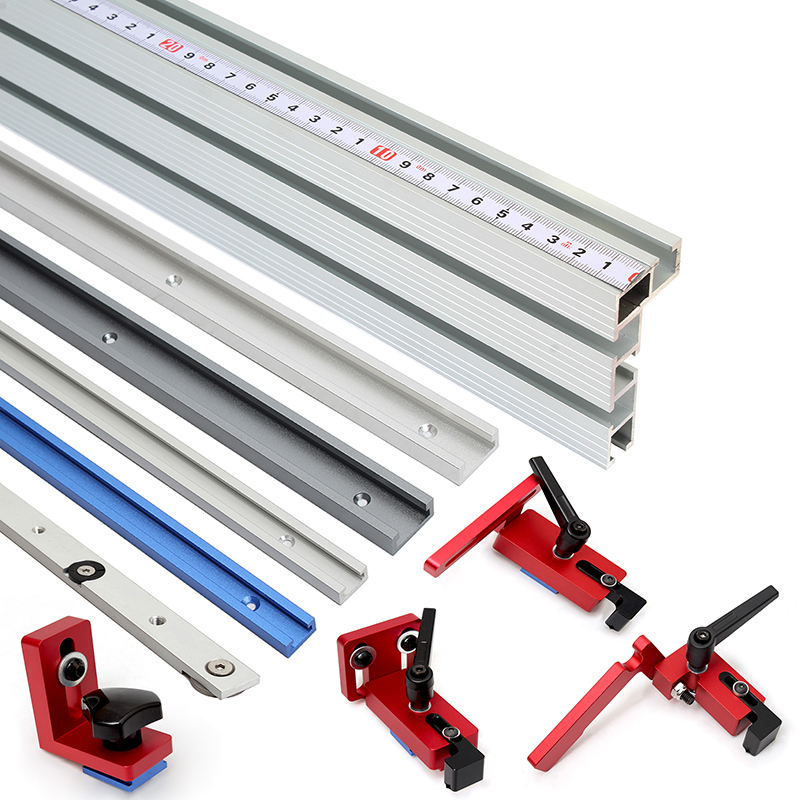 Aluminum T-Slot Profile - 1Pc 19/30/45/75Typ T-schienen T-Slot Aluminium Legierung