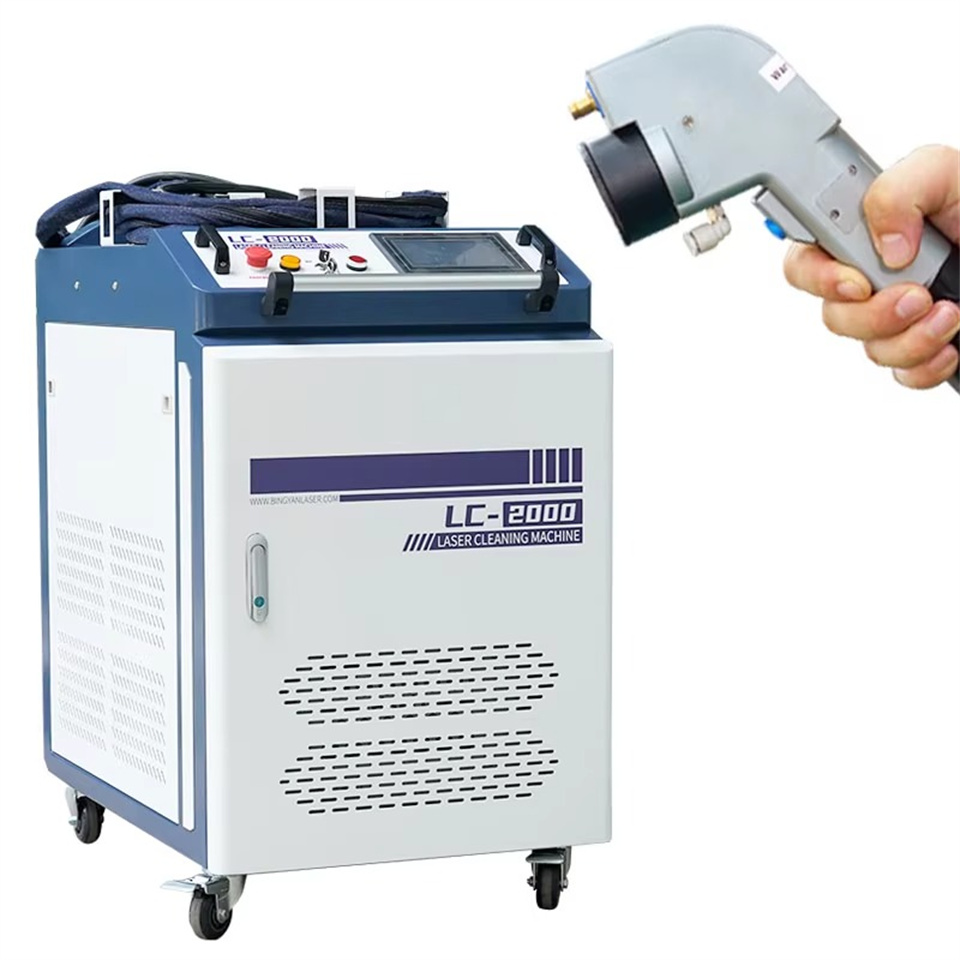Portable Laser Rust Removal - Tragbare JPT 500W 1000W 2000W Faserlaser-Reinigungsmaschine