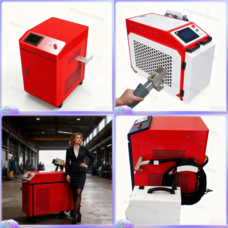 Industrial Handheld Laser Welding Machine - 1000W 2000W 3000W Handgehaltene Laserschweißmaschine 4-in-1