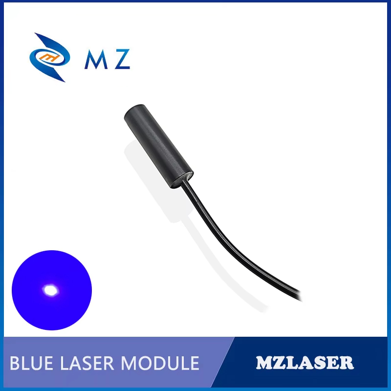 Industrial Laser Supply - Kompaktes Mini-Blue-Point-Laserdiodenmodul, 450 nm, 10 mW,