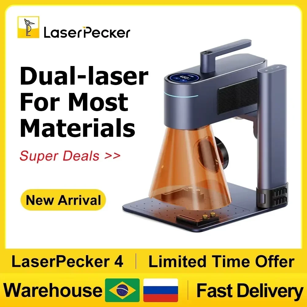 Industrial Laser Technology - LASERPECKER 4 LP4 Lasergravurmaschine für alle