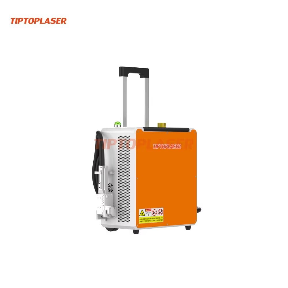 Industrial Laser For Sale - 28KG 500W Tragbare Puls-Laserfaser-Reinigungsmaschine für Industrielle