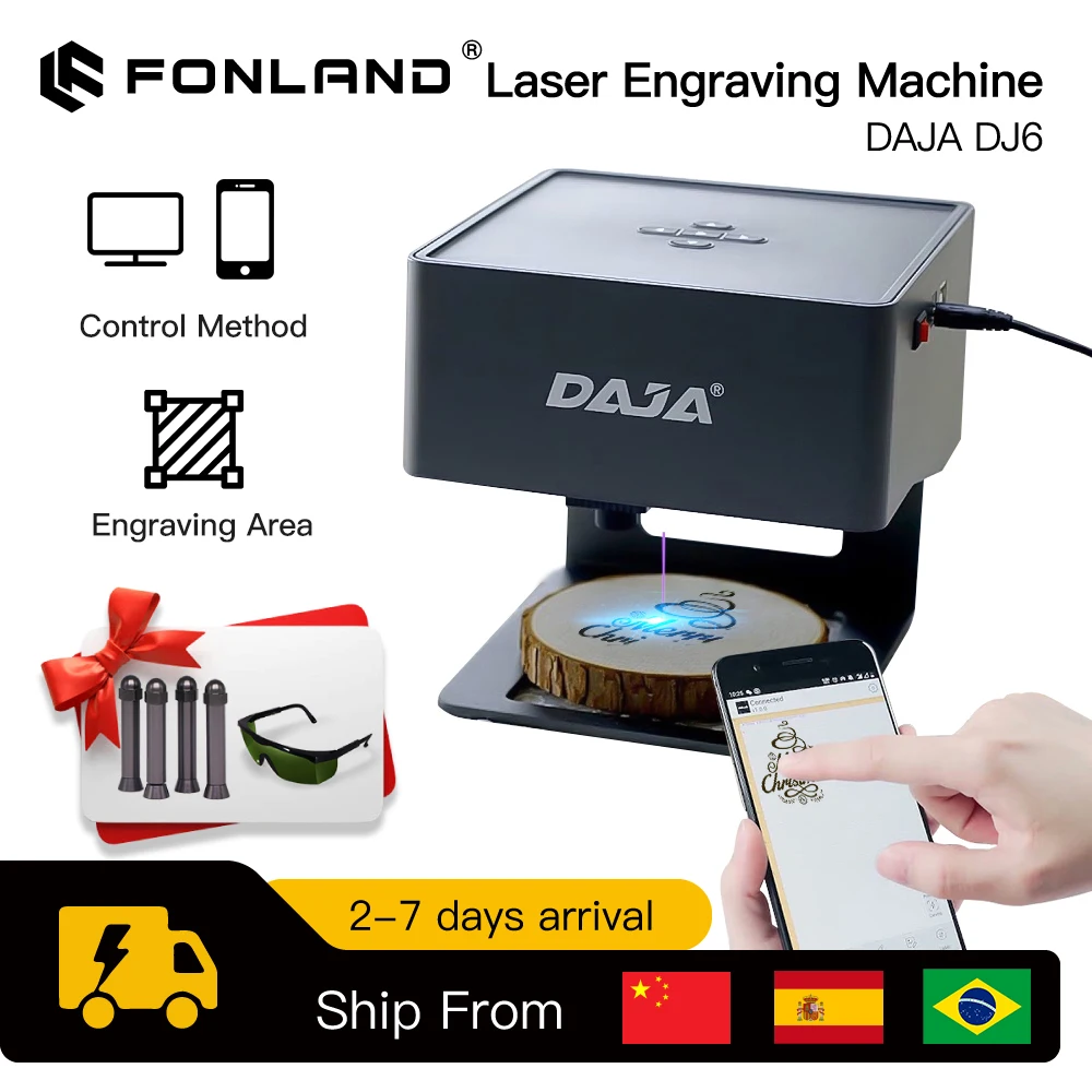 Industrial Laser Technology - DAJA Lasergravierer CNC DIY DJ6 Lasergravurmaschine