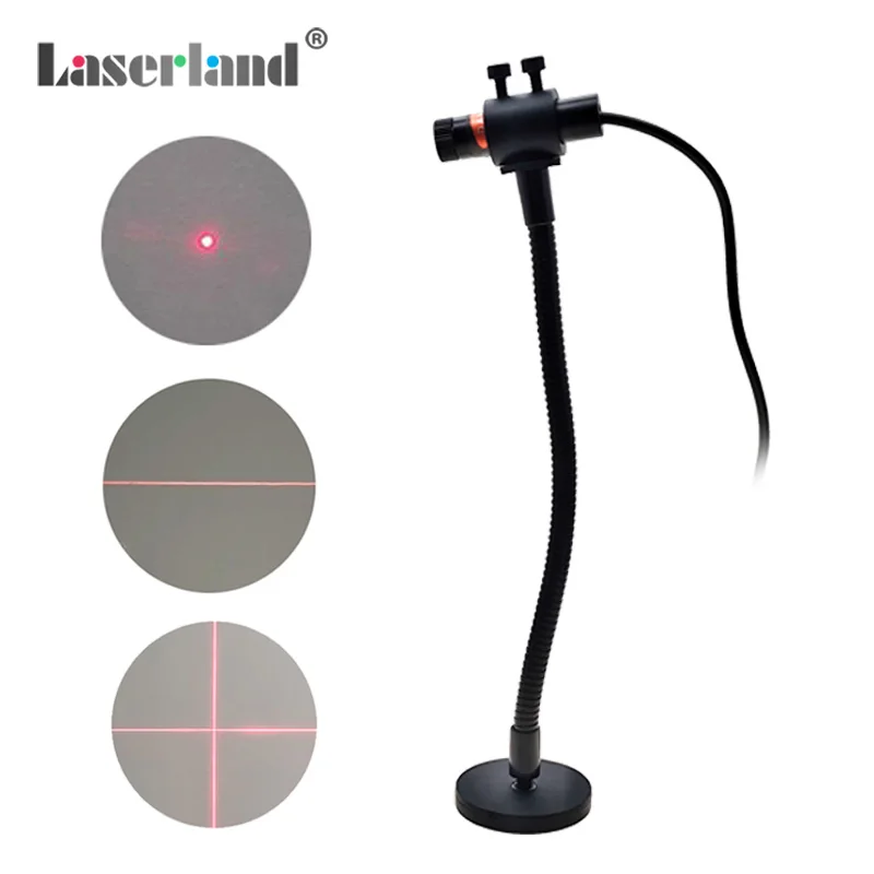 Industrial Laser Guide - Nähzubehör Quilt-Nähführung Laser-Positionierungslinie Kreuzhaar-Modul mit Magnetfuß
