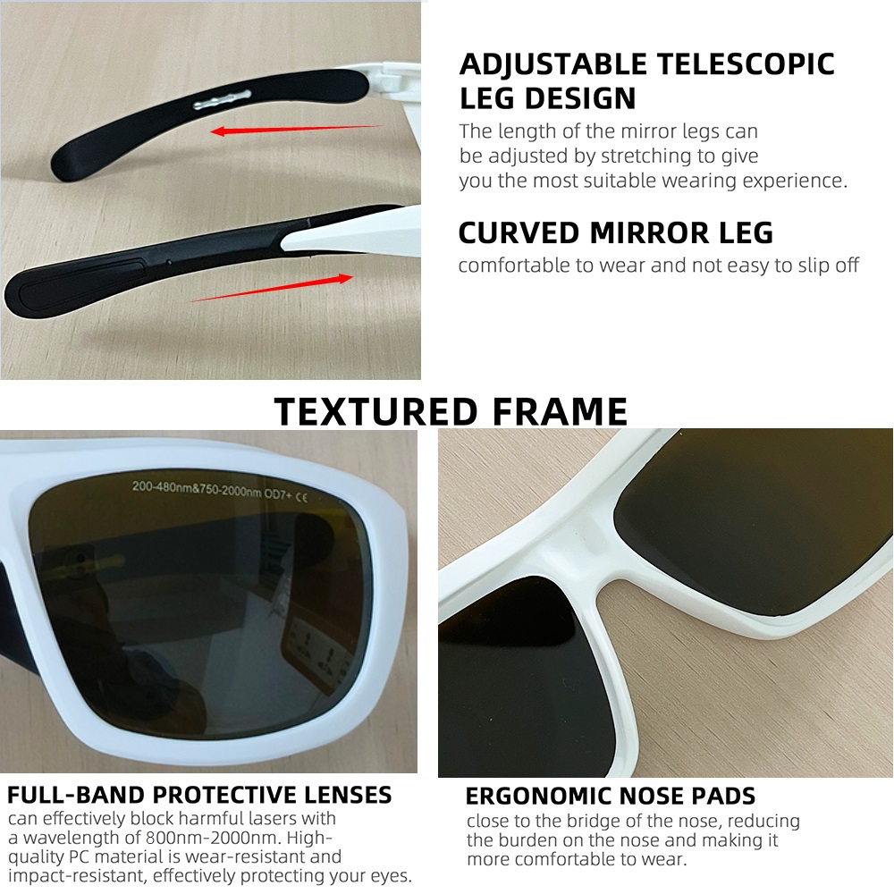 OD7 Laserschutzbrille für IPL- – Industrial Laser Operator Bewertung und Preis