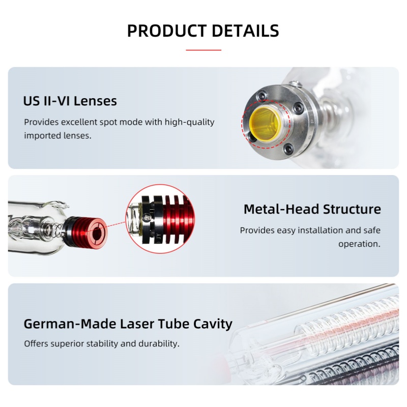Bluetimes 90–100 W Co2-Laserrö – Industrial Laser Etching Machine Bewertung und Preis
