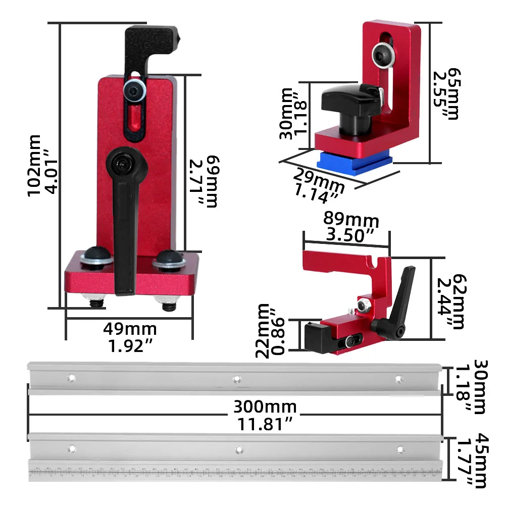 7-teiliges Holzbearbeitungs-Pr – Aluminum T-Slot Profile Bewertung und Preis