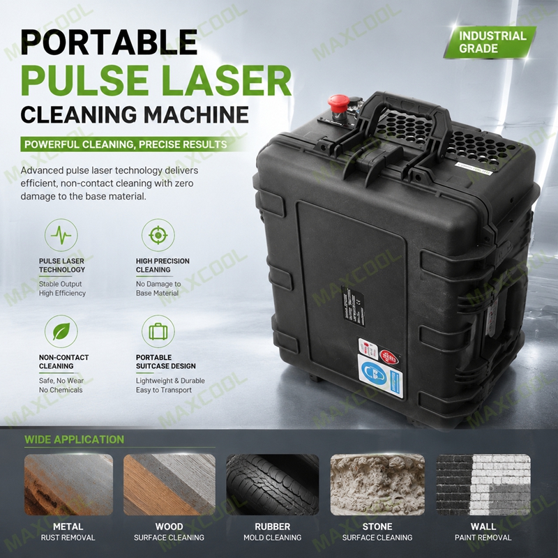 Mini-Koffer-Pulslaser-Reinigun – Portable Laser Rust Removal Bewertung und Preis