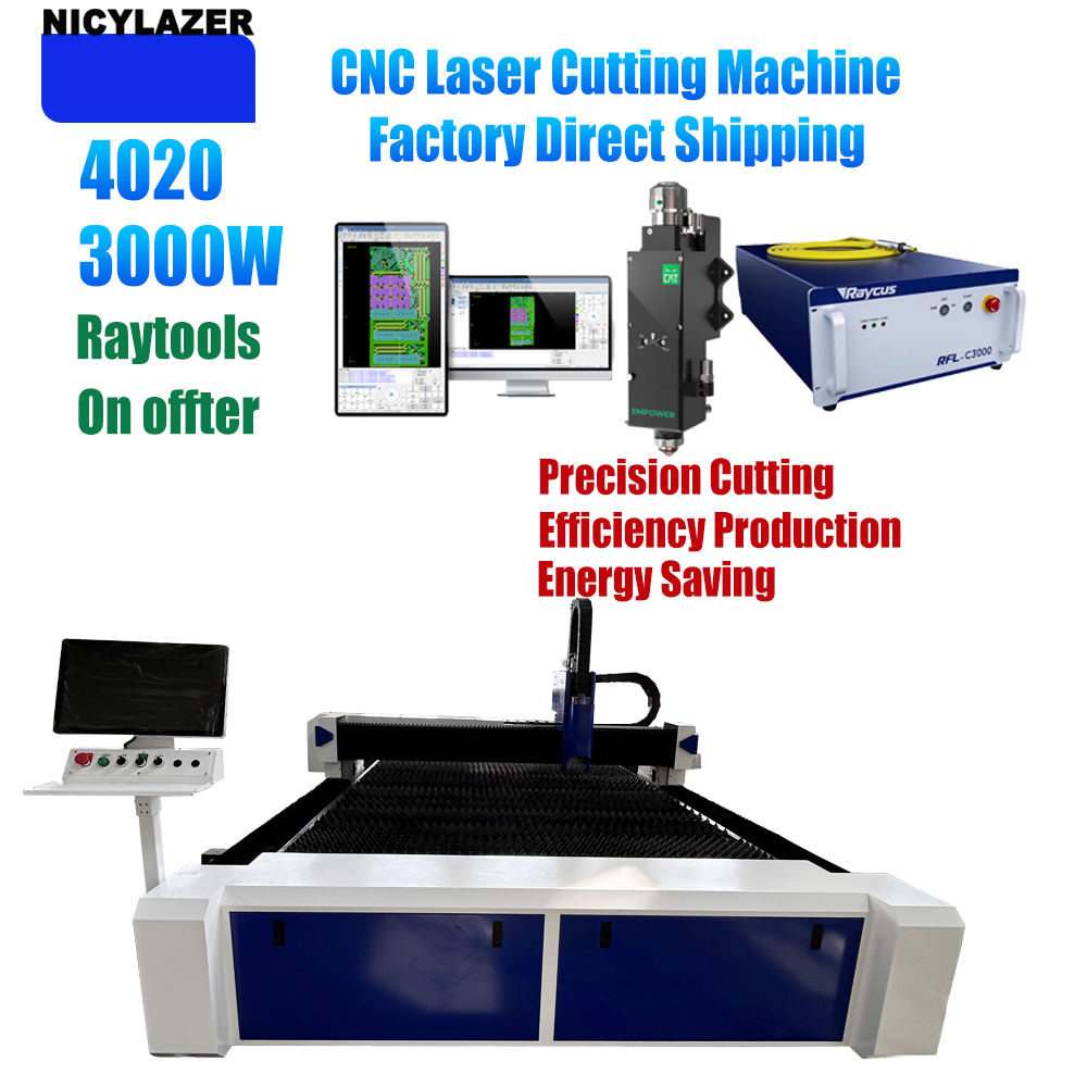 NICYLAZER CNC 3000W 4020 Faser – Industrial Laser For Sale Bewertung und Preis