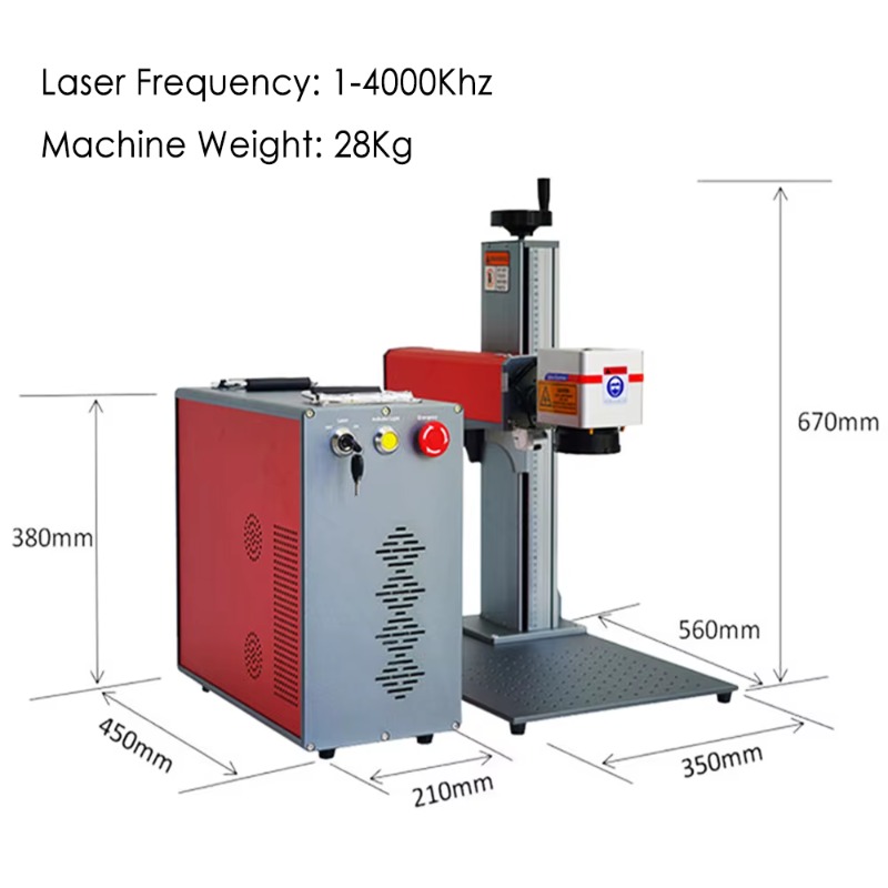Mini Split Tragbarer Hochleist – Industrial Laser Engraver For Metal Bewertung und Preis