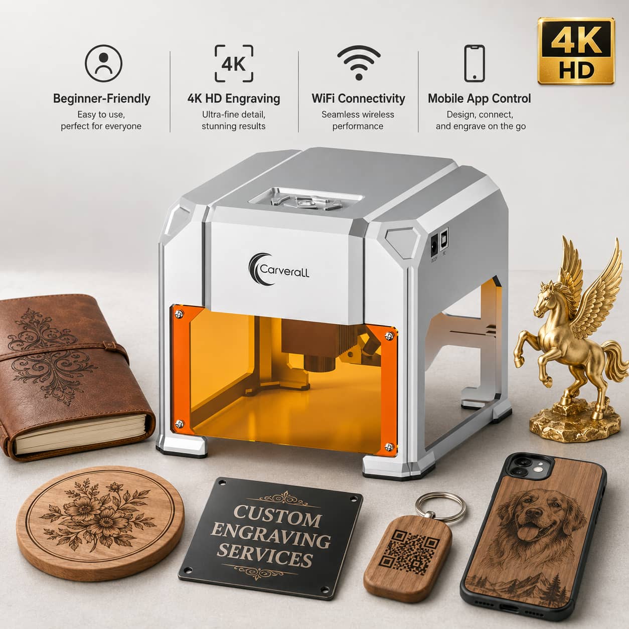 Carverall Lasergravurmaschine, – Industrial Laser Engraver For Metal Bewertung und Preis