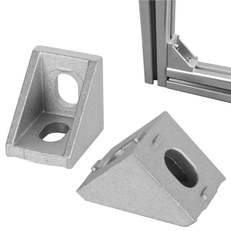 2020 ecke Halterung 40PCS Alum – Aluminum T-Slot Profile Bewertung und Preis