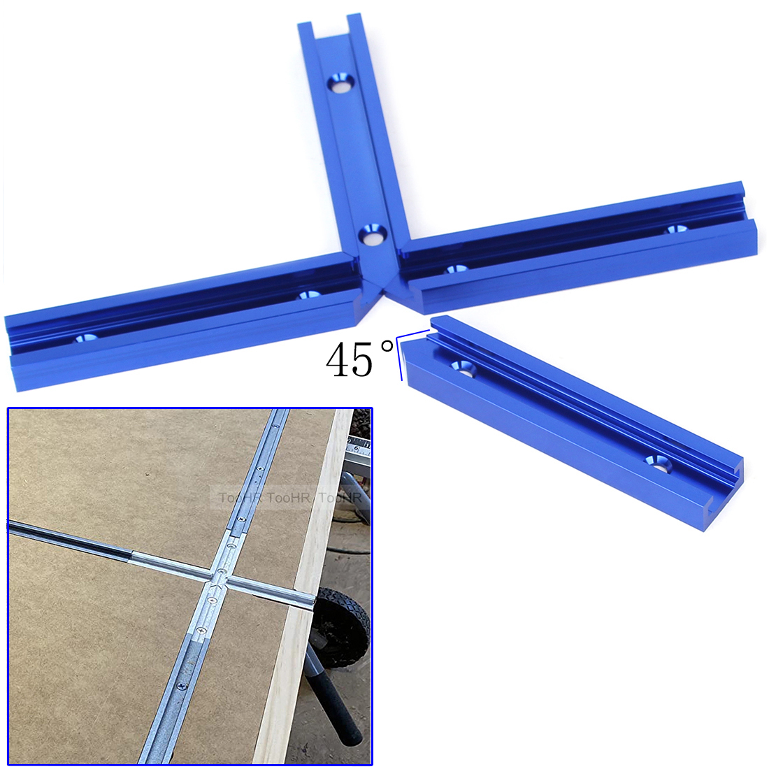 19mm T-Track Slot Gehrung Trac – Aluminum T-Slot Profile Bewertung und Preis