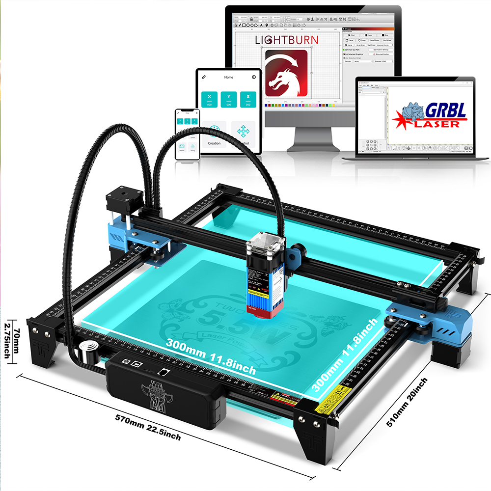 TwoTrees TTS-55Pro Anfänger La – Industrial Laser Etching Machine Bewertung und Preis