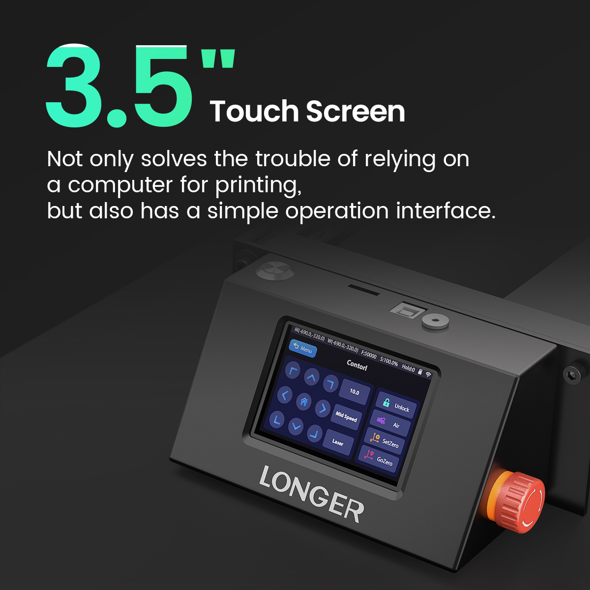 LONGER 20W 10W 5W Intelligente – Industrial Laser Engraver For Metal Bewertung und Preis